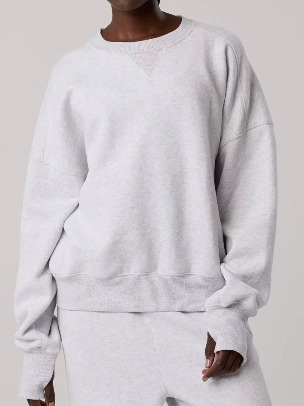 Offline by Aerie Cloud Fleece classic Crewneck Sweatshirt
